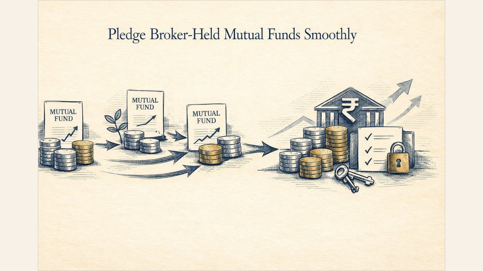 Can You Pledge Mutual Funds Held Across Zerodha, Groww, and Other Brokers?